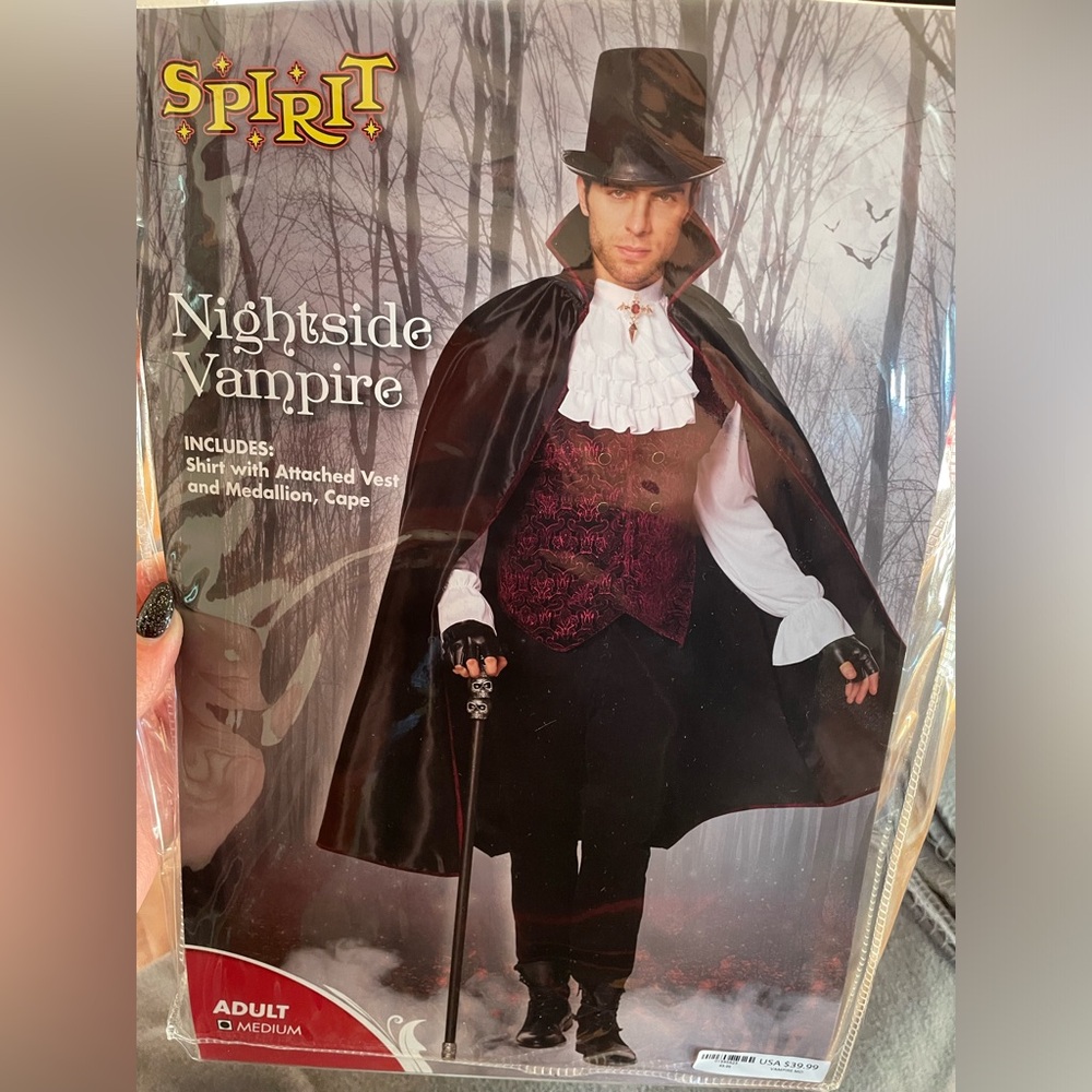 Spirit Nightside Vampire Costume